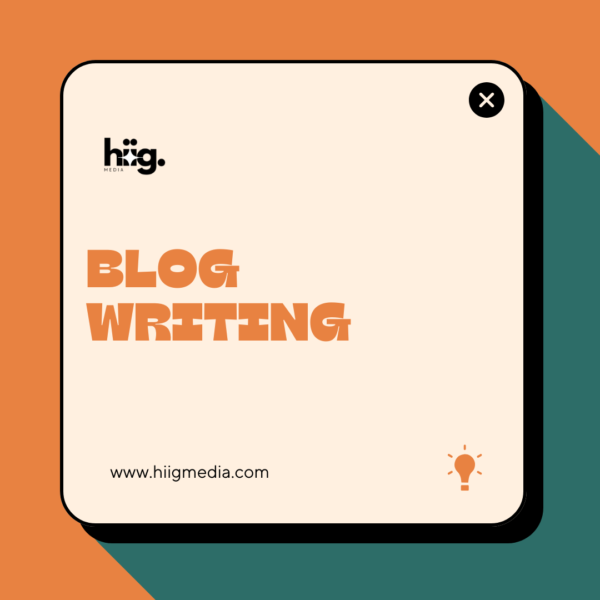 Hiig Media - Blog Writing