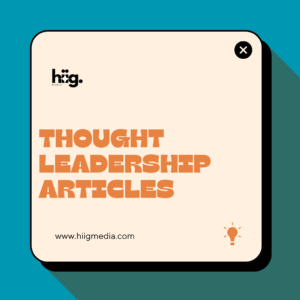 Thought Leadership Articles