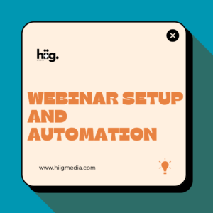 Webinar Setup and Automation