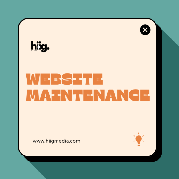 Hiig Media - Website Maintenance